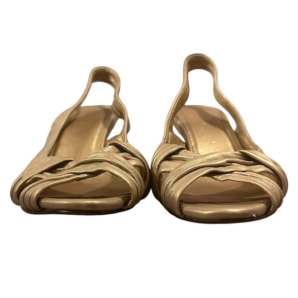 Cole Haan Gold Heels - Picture 11 of 15